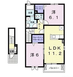 パストラール　ライツIの物件間取画像